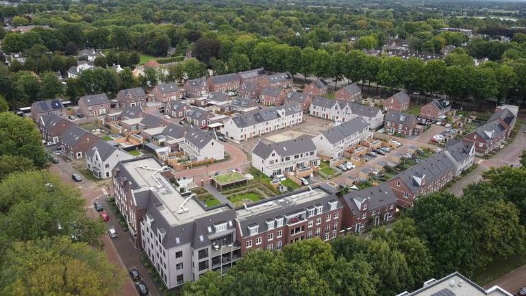 Een van de nieuwe wijken van het project Koningsoord in Berkel-Enschot 