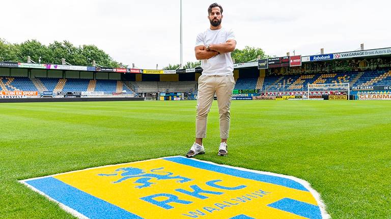 Nieuwe aanwinst van RKC, Kostas Lamprou (Foto: RKC Waalwijk)