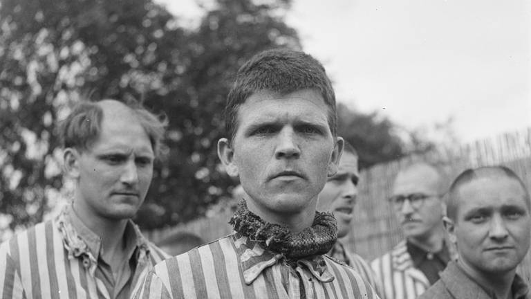 Sjef Paijmans in Kamp Vught (foto: Nationaal Archief).