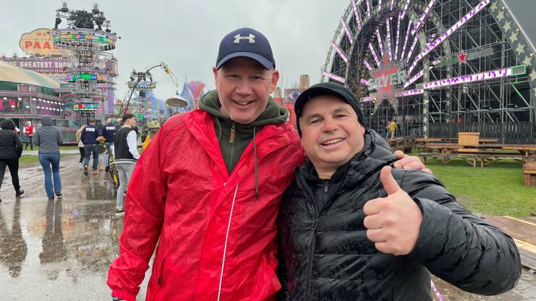 Peter uit Middelbeers en Rob uit Esbeek (foto: Jos Verkuijlen).