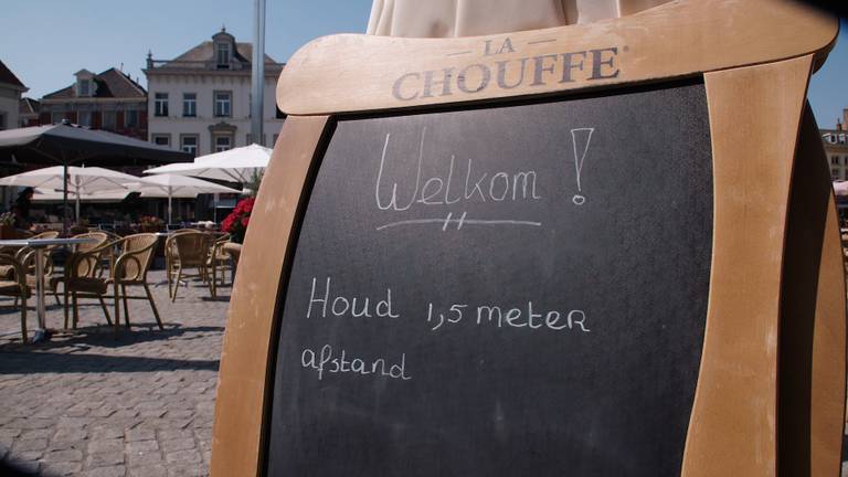 Terras Bergen op Zoom. (foto: archief)