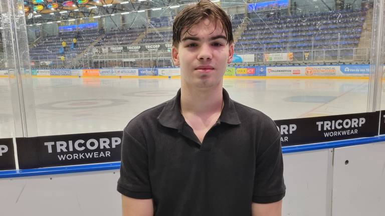 Donny van Belkom, speler van de Tilburg Trappers (foto: Leon Voskamp).