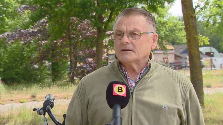 Buurtbewoner Harrie Bouten maakt zich niet zoveel zorgen.