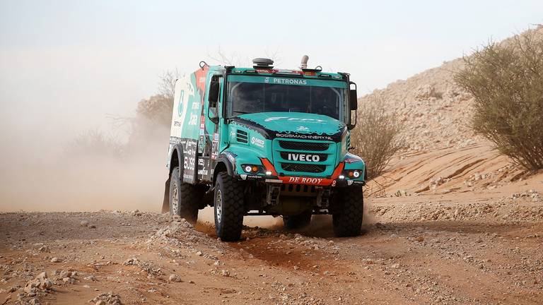 Janus van Kasteren tijdens de Dakar Rally 2022 (Foto: Willy Weyens)