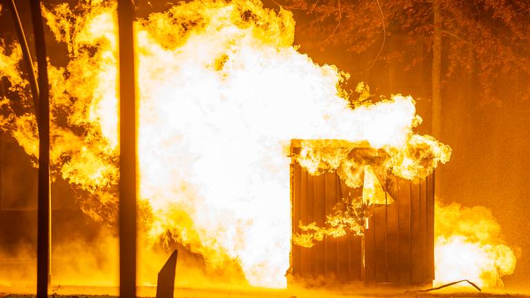 Brand in gasverdeelstation Oss