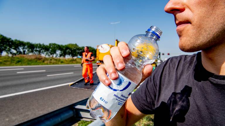 Rijkswaterstaat stelt een hitteprotocol in (foto: ANP).