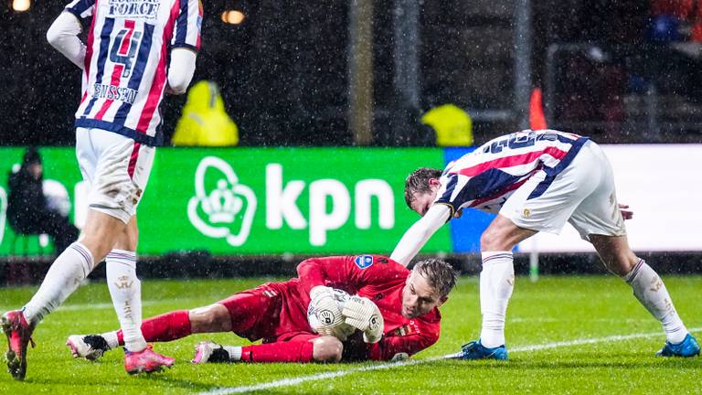 Timon Wellenreuther hield lang stand, maar het was niet genoeg voor de winst (foto: Orange Pictures).