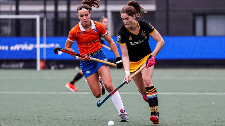 Marloes Keetels van hockeyclub Den Bosch, een van de sporten die stilligt.