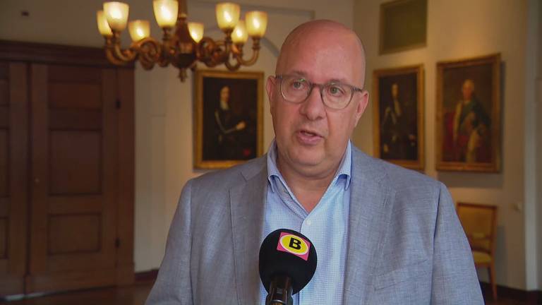 Burgemeester Jack Mikkers. 