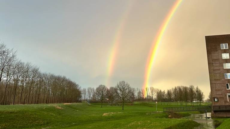 Dubbele regenboog