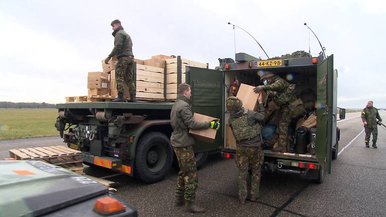 Oorlog naspelen in Oost-Brabant met Duitse en Nederlandse militairen