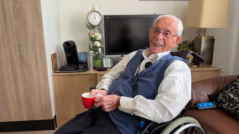 Theo Loermans is op 105-jarige leeftijd overleden (foto: Tom van den Oetelaar).