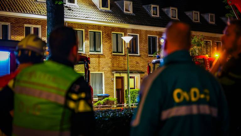 Vrouw zwaargewond bij brand in huis aan de 1e Franklinstraat in Eindhoven