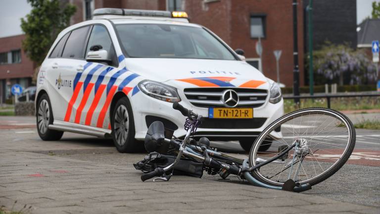 De fiets van het slachtoffer. (Foto: Gabor Heeres / SQ Vision)