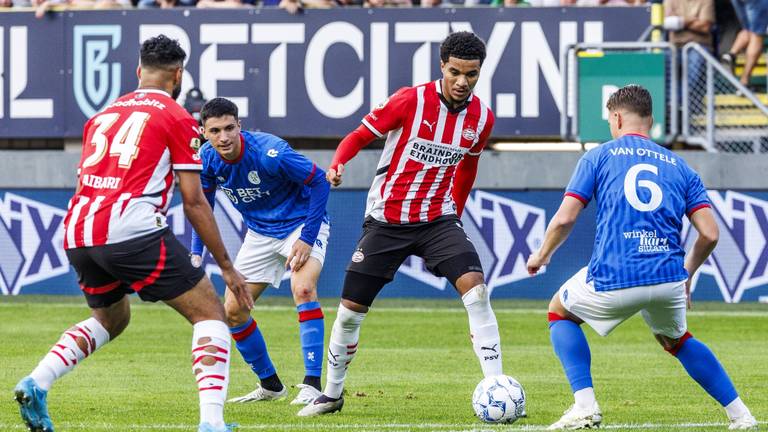 Malik Tillman was met twee goals toch de grote man bij PSV (foto: ANP).