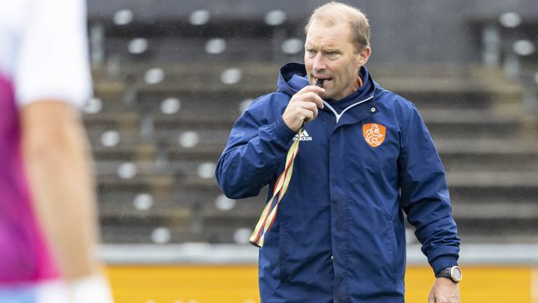 Bondscoach Jeroen Delmee. (Foto: ANP / Hollandse Hoogte / Willem Vernes)