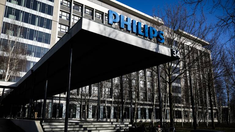 Het Philips-gebouw op de High Tech Campus in Eindhoven (foto: ANP)