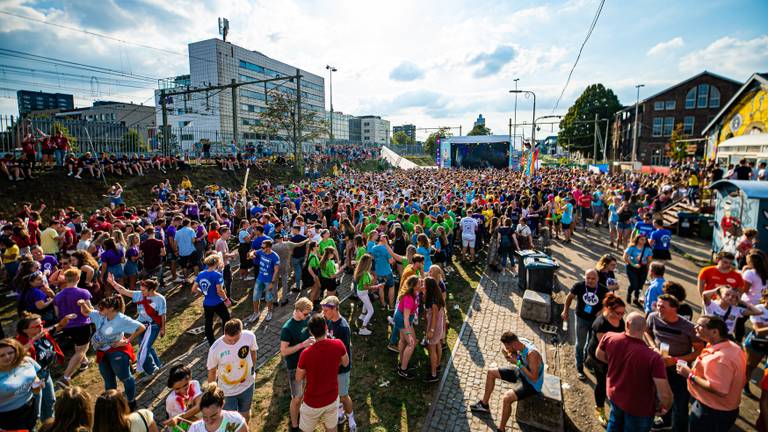 Purple Festival in de Tilburgse Spoorzone in 2019 (foto: Fontys)