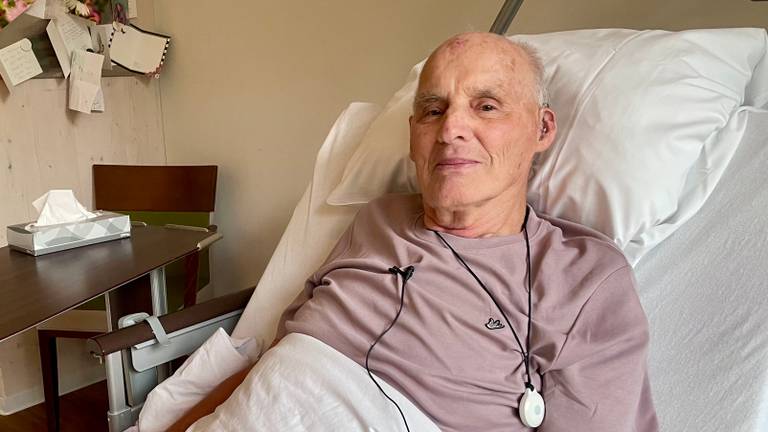 Piet is dankbaar voor schaarse plek in het hospice: ‘De hemel op aarde’