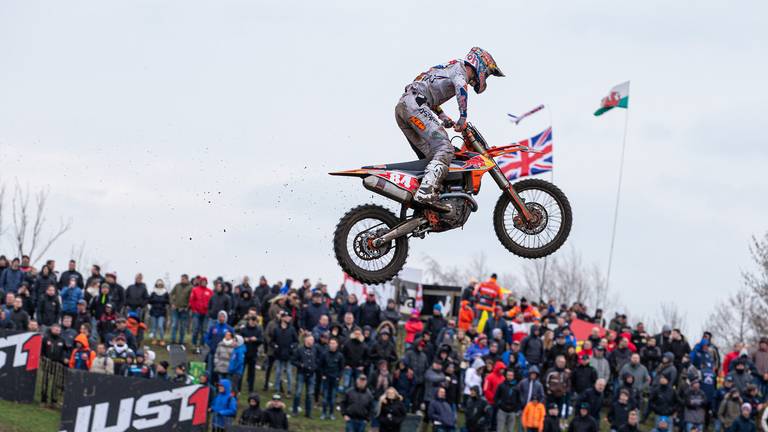 Jeffrey Herlings wint voor de negende keer de GP van Valkenswaard.