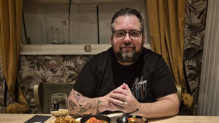 Martijn draagt zijn sleeve met trots (Foto: Martijn van Bijsterveldt).