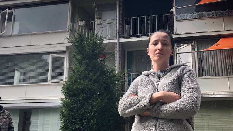 Agnieszka greep meteen in (foto: Omroep Brabant).
