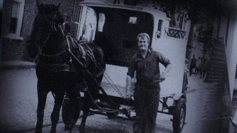 Wim werkt als bezorger al 60 jaar bij dezelfde bakker