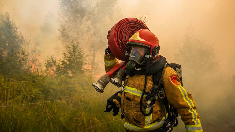 Brand in De Peel (foto: SQ Vision)