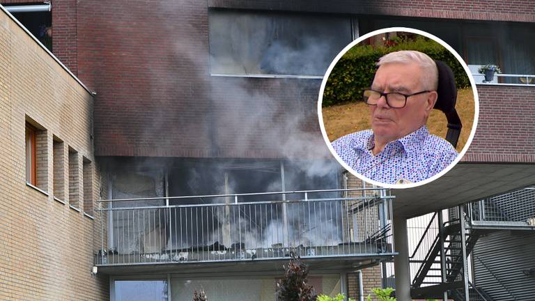 Brand in zijn verzorgingshuis was de ultieme nachtmerrie voor Peter 