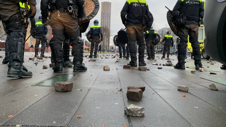 Rellen in Eindhoven. (Archieffoto: René van Hoof)