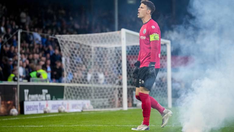 Keeper Wouter van der Steen van de Brabantse club (foto: Orange Media). 