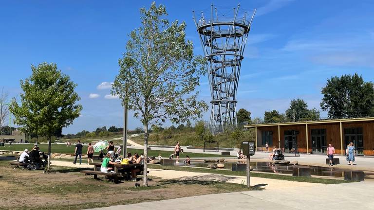 Het Spoorpark in Tilburg (foto: Omroep Brabant).