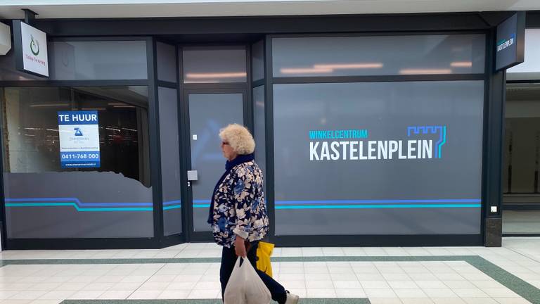 Leegstand in winkelcentrum Kastelenplein in Eindhoven.