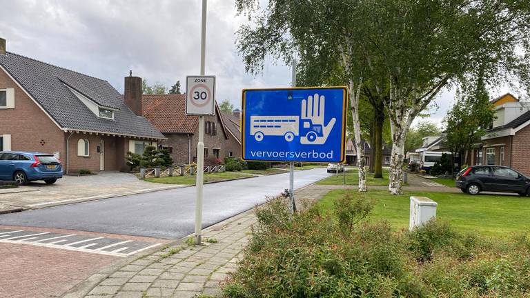 Het vervoersverbod geldt onder meer in de gemeente Someren (foto: Bert van Doorn).