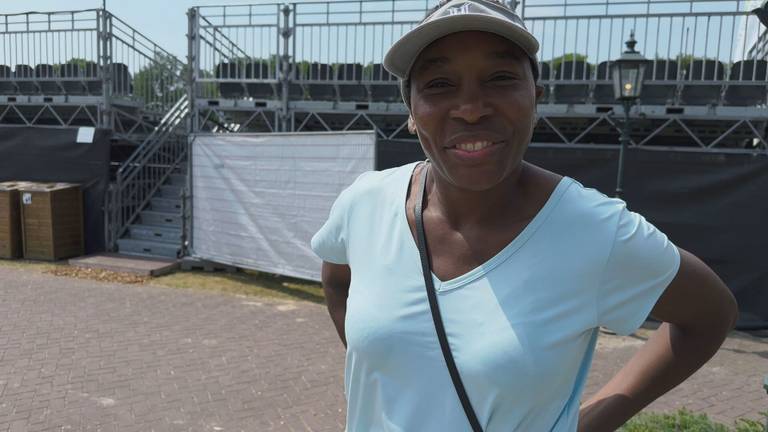 Venus Williams is in Rosmalen: 'Niemand is blijer om hier te zijn dan ik'