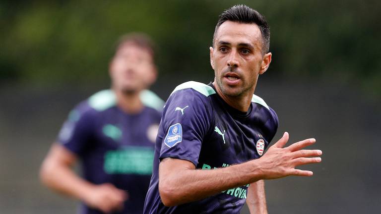 PSV-spits Eran Zahavi (foto: ANP).