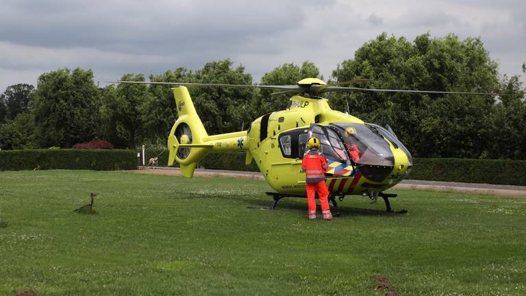 Een traumahelikopter (foto: Sander van Gils/SQ Vision Mediaprodukties).