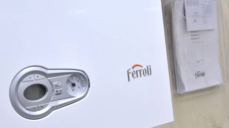 Een cv-ketel van Ferroli (foto: ANP)