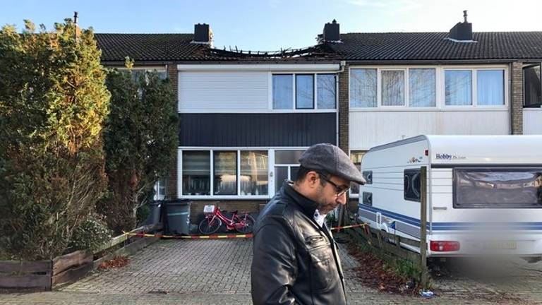 Vader Göksel Kucuk bracht zijn kinderen op tijd in veiligheid (foto: René van Hoof).