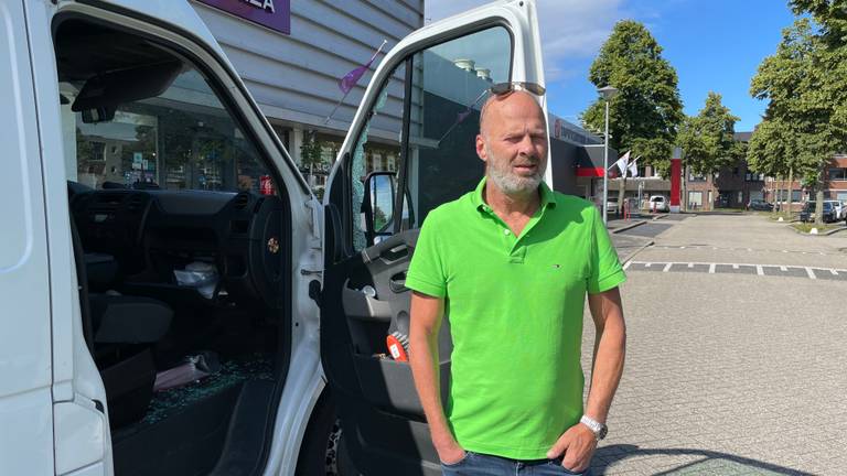 Ondernemer André van Lankveld: 'We raken bijna gewend aan het geweld.' (foto: Raymond Merkx).