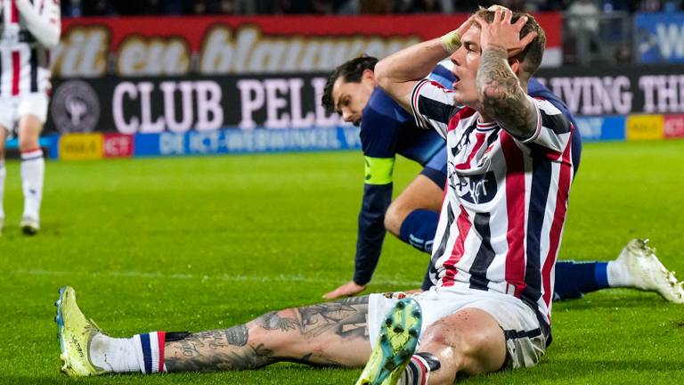 Willem II was dicht bij een stuntje, maar verloor in extremis alsnog (foto: Orange Pictures).