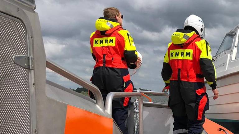 De KNRM in actie (archieffoto).