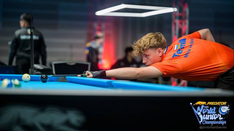 Mika van Berkel. (Foto: Predator Pro Billiard Series)