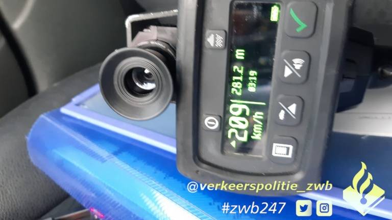 Tabee rijbewijs (foto: Verkeerspolitie ZWB).