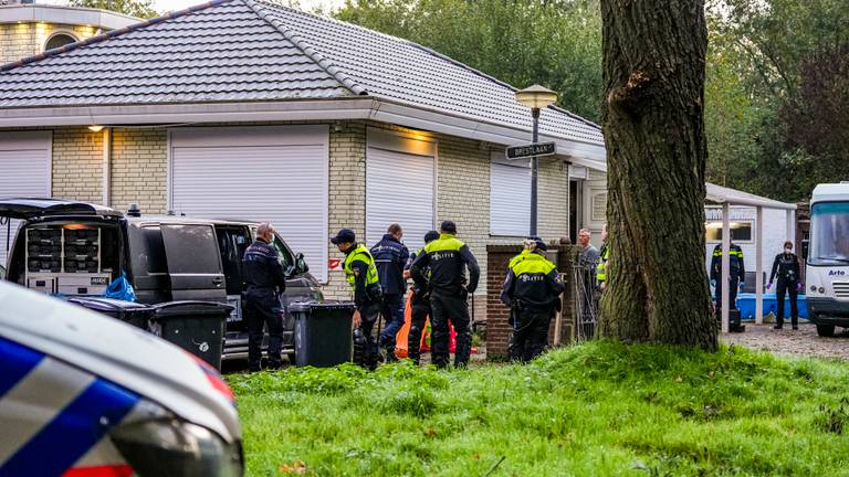 Veel agenten op de Brestlaan (foto: SQ Vision Mediaprodukties).