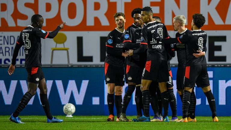 PSV wint van RKC (foto: OrangePictures). 