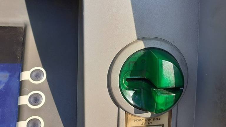Een pinautomaat (foto: politie.nl).