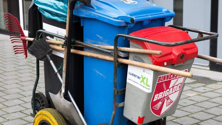 Schoonmaakwagen Binnenstadbrigade Weener XL (Foto: ANP)