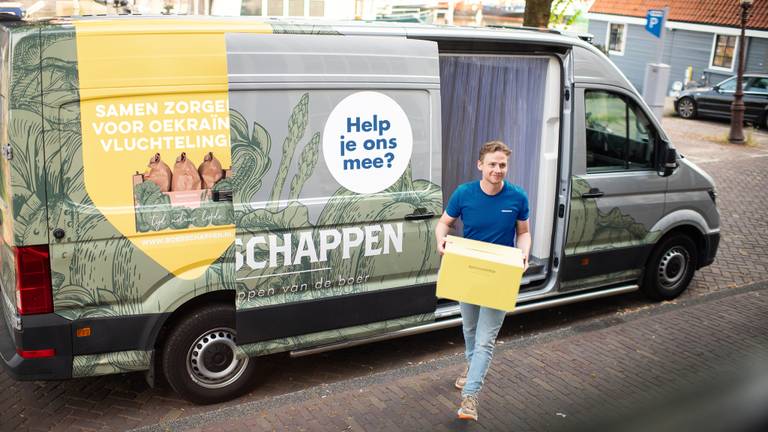 De bus van Boerschappen staat er klaar voor (foto: ZLTO).