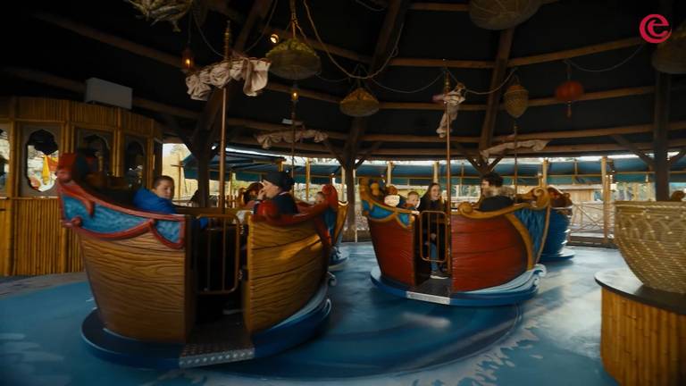 De eerste dag van de nieuwe attractie Sirocco in de Efteling